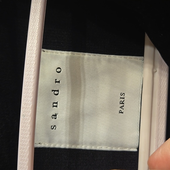 Sandro Music Fringe Shirt Jacket Size 1 Small (see measurements) - Picture 6 of 15